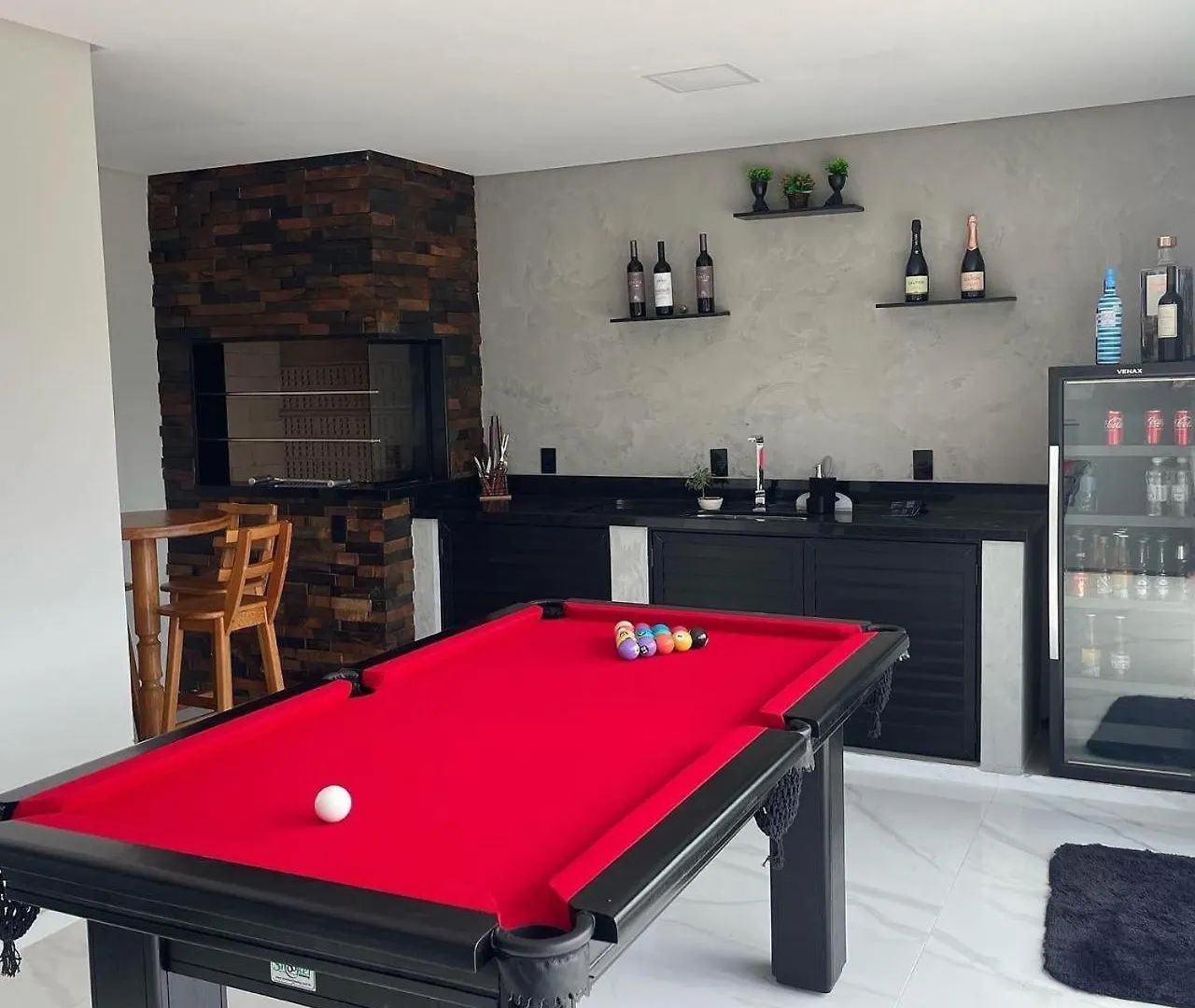 Дом отдыха Вилла Triplex Com Piscina Aquecida Санту-Амару-да-Императрис